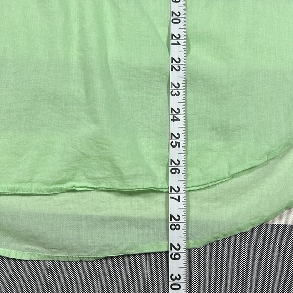 Vineyard Vines Womens Mint Green Popover Shirt Cotton Modal Relaxed Fit Size M - Picture 5 of 11